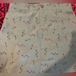 Eddie Bauer Adventurer 2.0 skort green pockets .size 4